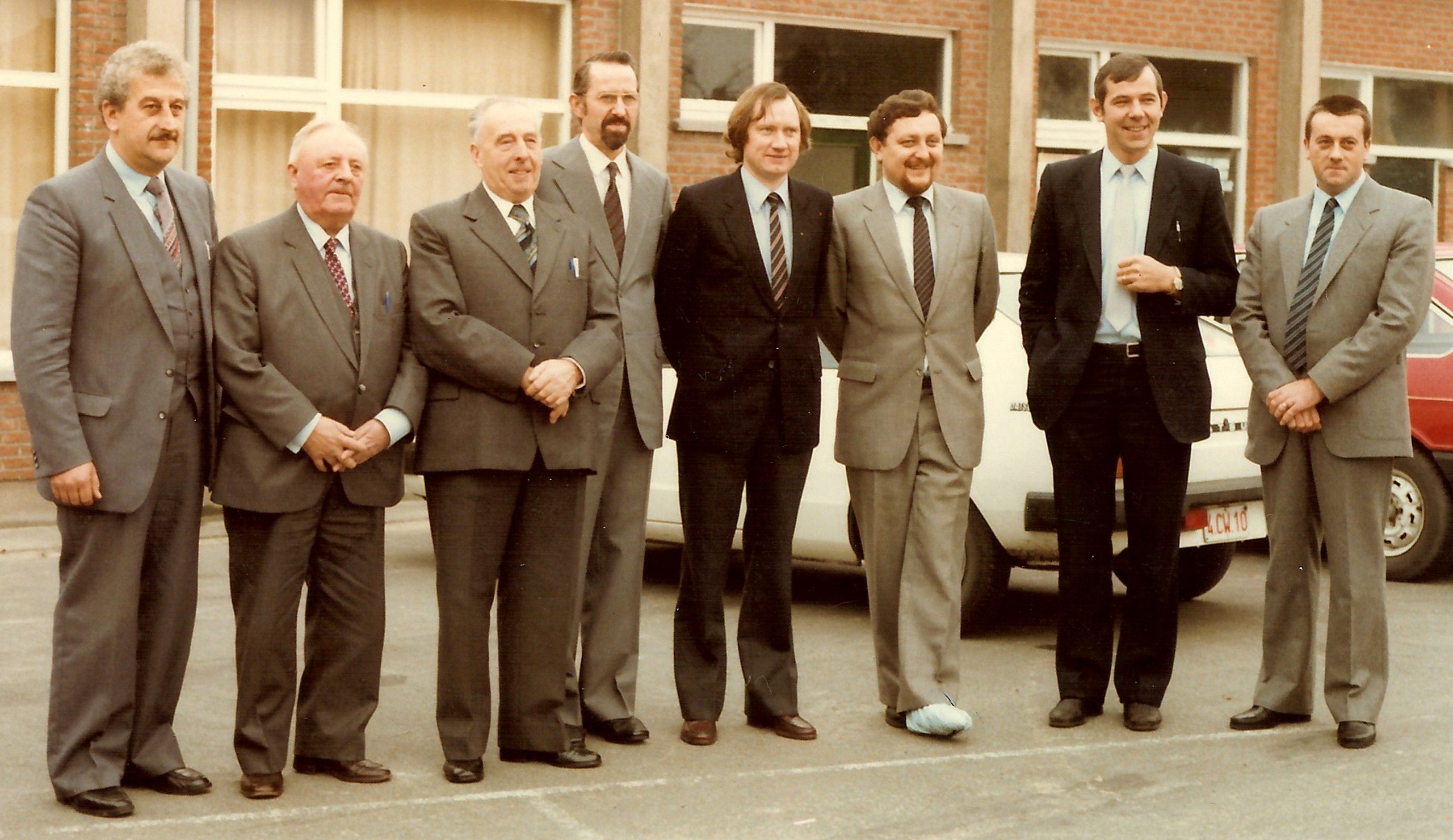 Bestuursploeg KWDV 1981